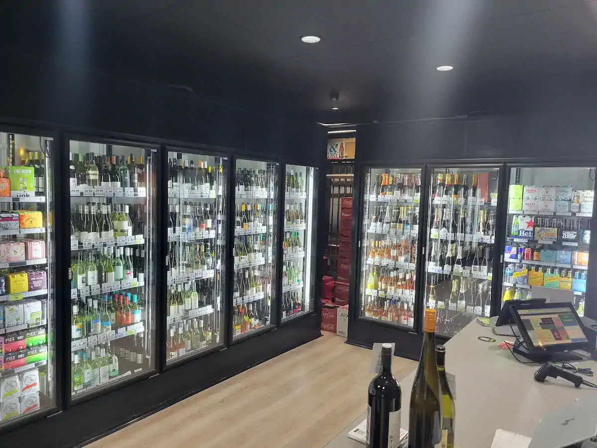 Interior of Bailey Bottle Shop